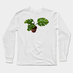 Monstera Deliciosa Long Sleeve T-Shirt